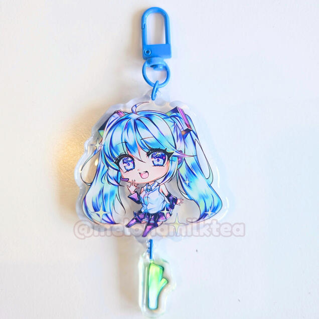 Miku Epoxy Dangle Charm